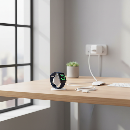 Apple Watch opladen kantoor werkruimte