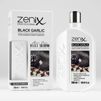 Zenix Black Garlic Shampoo 250 ml – Versterkend & Herstellend