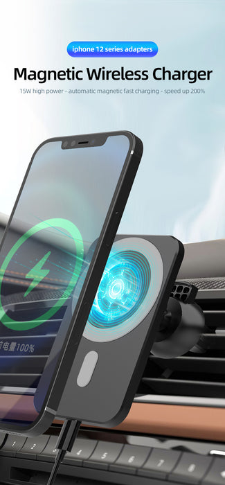 Draadloos Auto oplader voor Iphone en andere merken