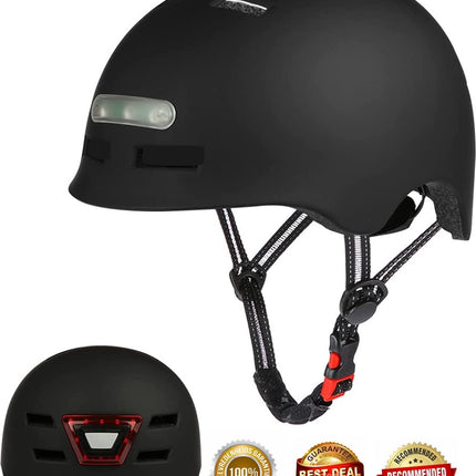 Allround Helm met Led Licht voor Fietsen, Elektrische Fietsen, Skateboarden, Outdoor Sport met 2 jaar garantie! - ZenXstore