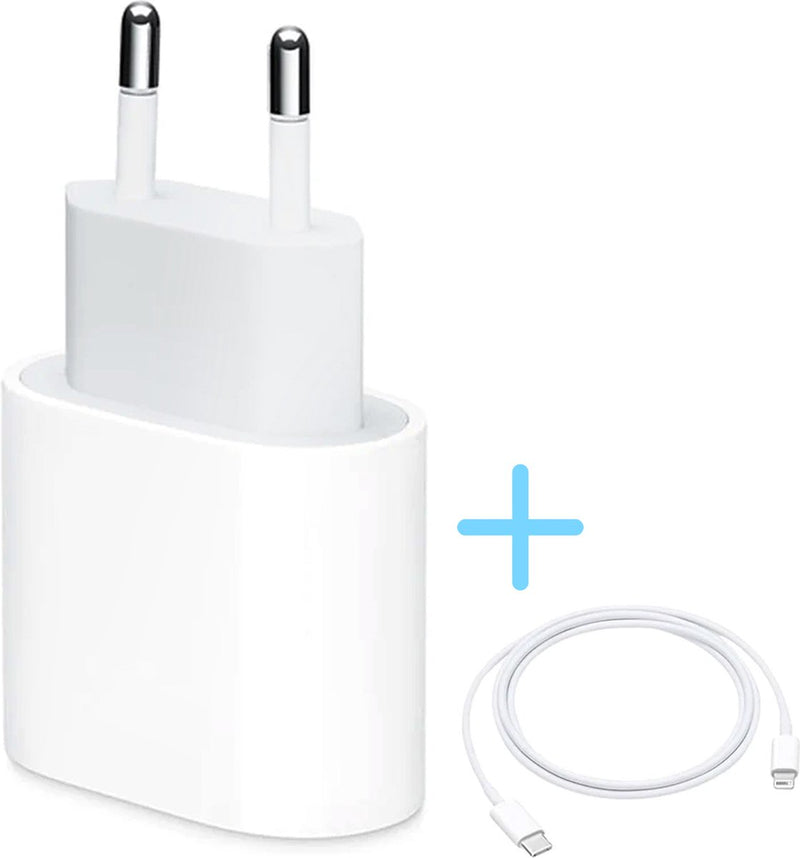 Apple Snellader Oplader 20W MET KABEL USB-C Nieuw Apple Snel Oplader