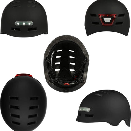 Allround Helm met Led Licht voor Fietsen, Elektrische Fietsen, Skateboarden, Outdoor Sport met 2 jaar garantie! - ZenXstore