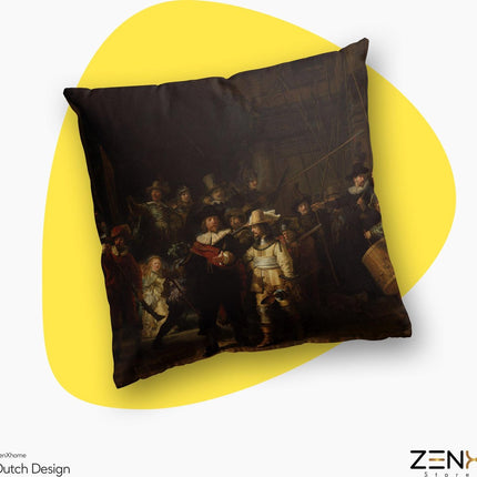 Dutch Design Sierkussens bij ZenXhome “De Nachtwacht” 40X40 inclusief kussens - ZenXstore