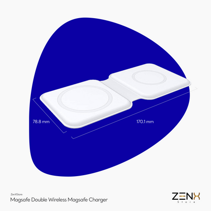 Draadloze oplader geschikt voor elke Apple watch en iphone 12-13-14-15 - ZenXstore