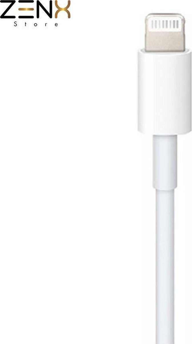 USB‑C oplaad blok voor I-phone 14-13-12-11 USBC naar lichtnet + Apple  USB-C naar Lightning kabel - 20W - 1 Meter geschikt voor Iphone 14-13-12-11