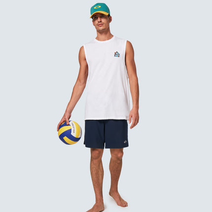 "Oakley New Ace Volley 2.0 shorts - Fathom Heren Zomer Sport Korte Broek - Maat S - Comfortabele Stretchstof met Zakken" - ZenXstore