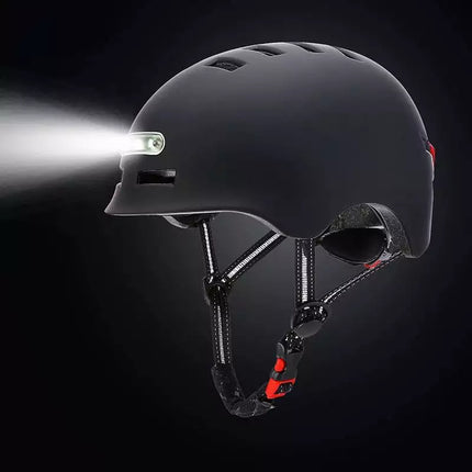 Allround Helm met Led Licht voor Fietsen, Elektrische Fietsen, Skateboarden, Outdoor Sport met 2 jaar garantie! - ZenXstore