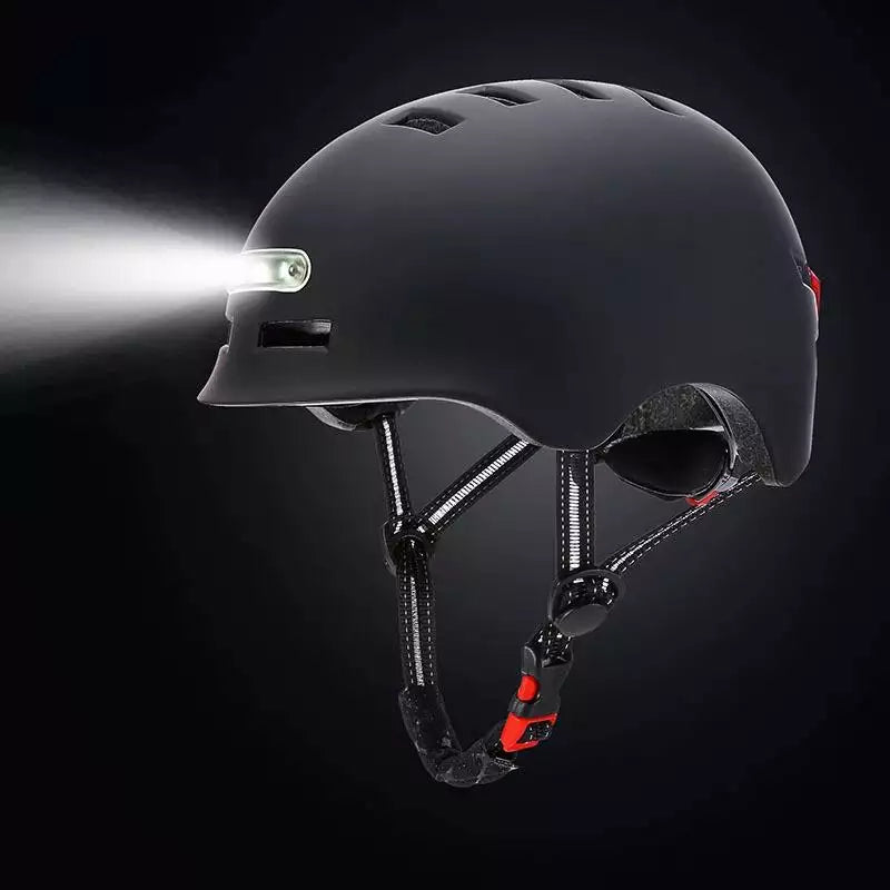 Allround Helm met Led Licht voor Fietsen, Elektrische Fietsen, Skateboarden, Outdoor Sport met 2 jaar garantie!