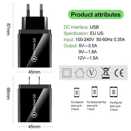 Quick Charge Pro Oplader  3.0 USB-A - ZenXstore