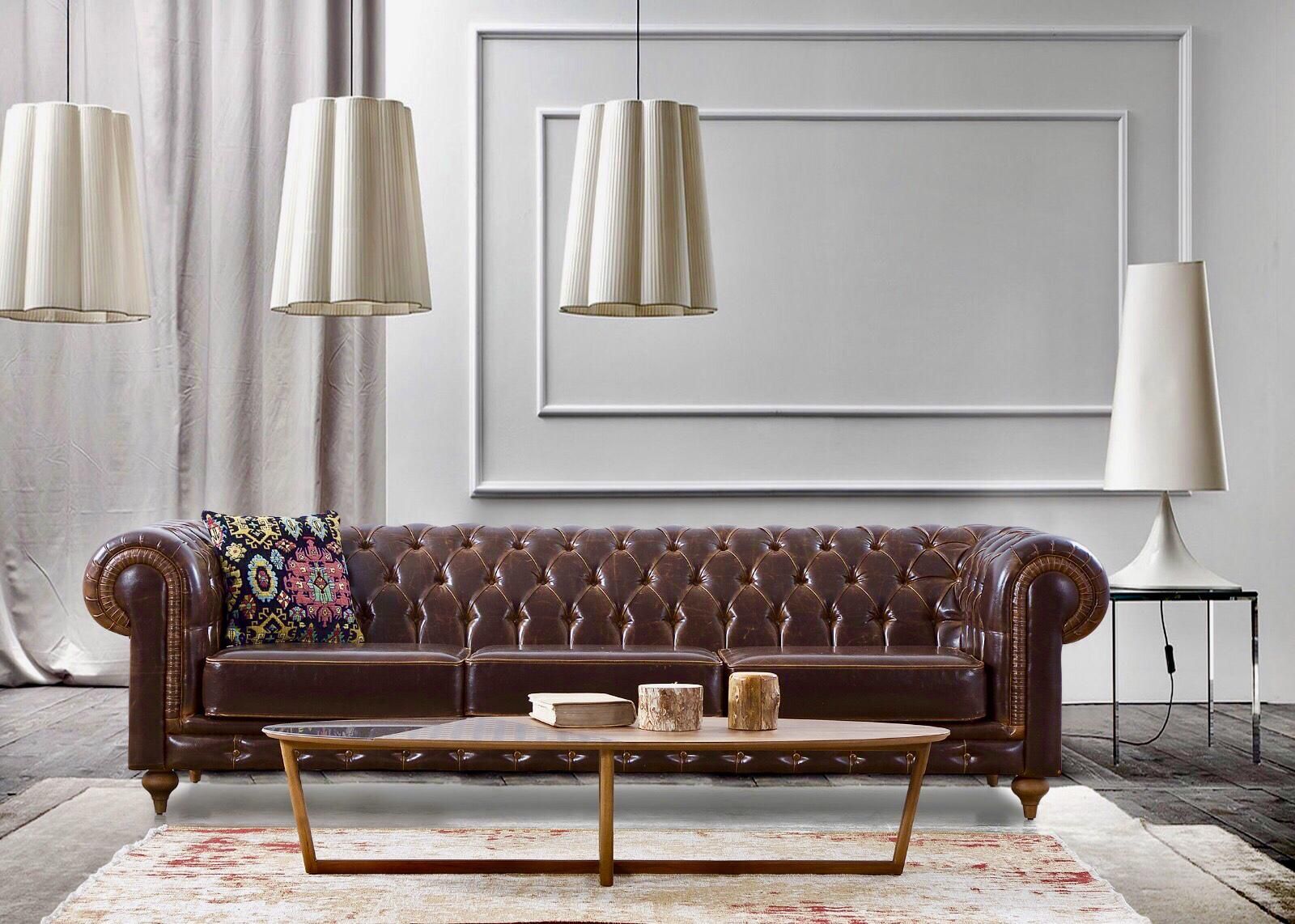 Chesterfield Sofa 2 seats voor fashinonable! - ZenXstore