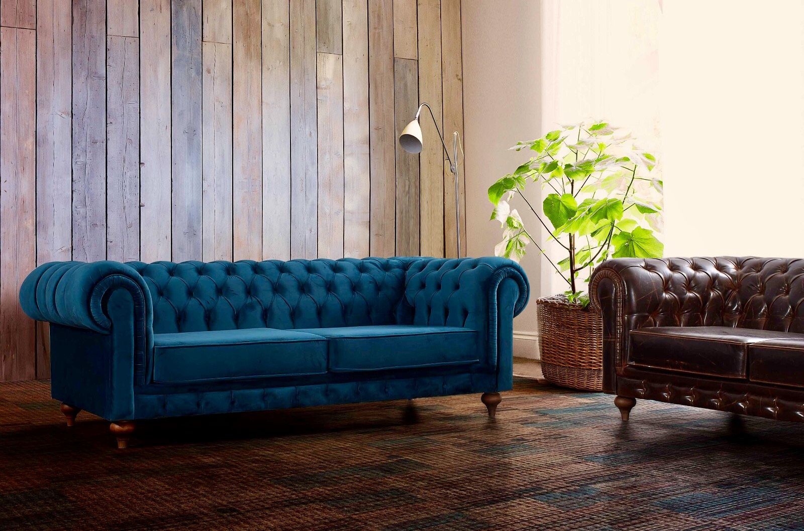 Chesterfield Sofa 2 seats voor fashinonable! - ZenXstore