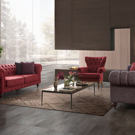 Chesterfield Sofa 2 seats voor fashinonable! - ZenXstore