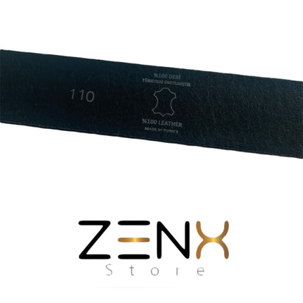 Hoge Kwaliteit Echte Leren Riem bij ZenXstore uit Designer Academy - ZenXstore