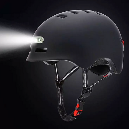 Allround Helm met Led Licht voor Fietsen, Elektrische Fietsen, Skateboarden, Outdoor Sport met 2 jaar garantie! - ZenXstore