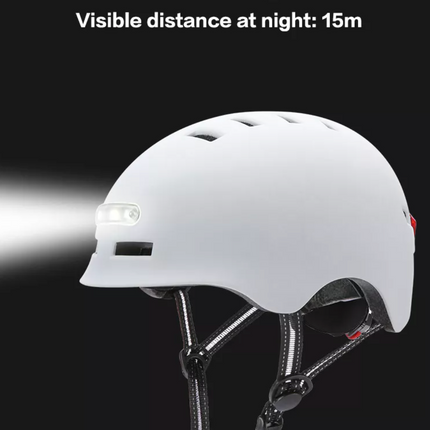 Allround Helm met Led Licht voor Fietsen, Elektrische Fietsen, Skateboarden, Outdoor Sport met 2 jaar garantie! - ZenXstore