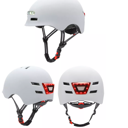 Allround Helm met Led Licht voor Fietsen, Elektrische Fietsen, Skateboarden, Outdoor Sport met 2 jaar garantie! - ZenXstore