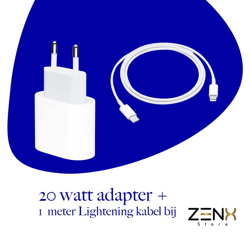 Apple Lightning naar Usb C Kabel 1 Meter + Apple 20W adapter